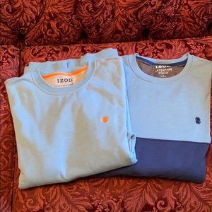 2 IZOD sweatshirts